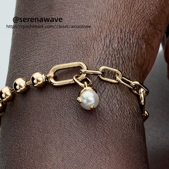 Pandora Snake Pearlescent Mini Dangle Charm - Picture 5 of 7